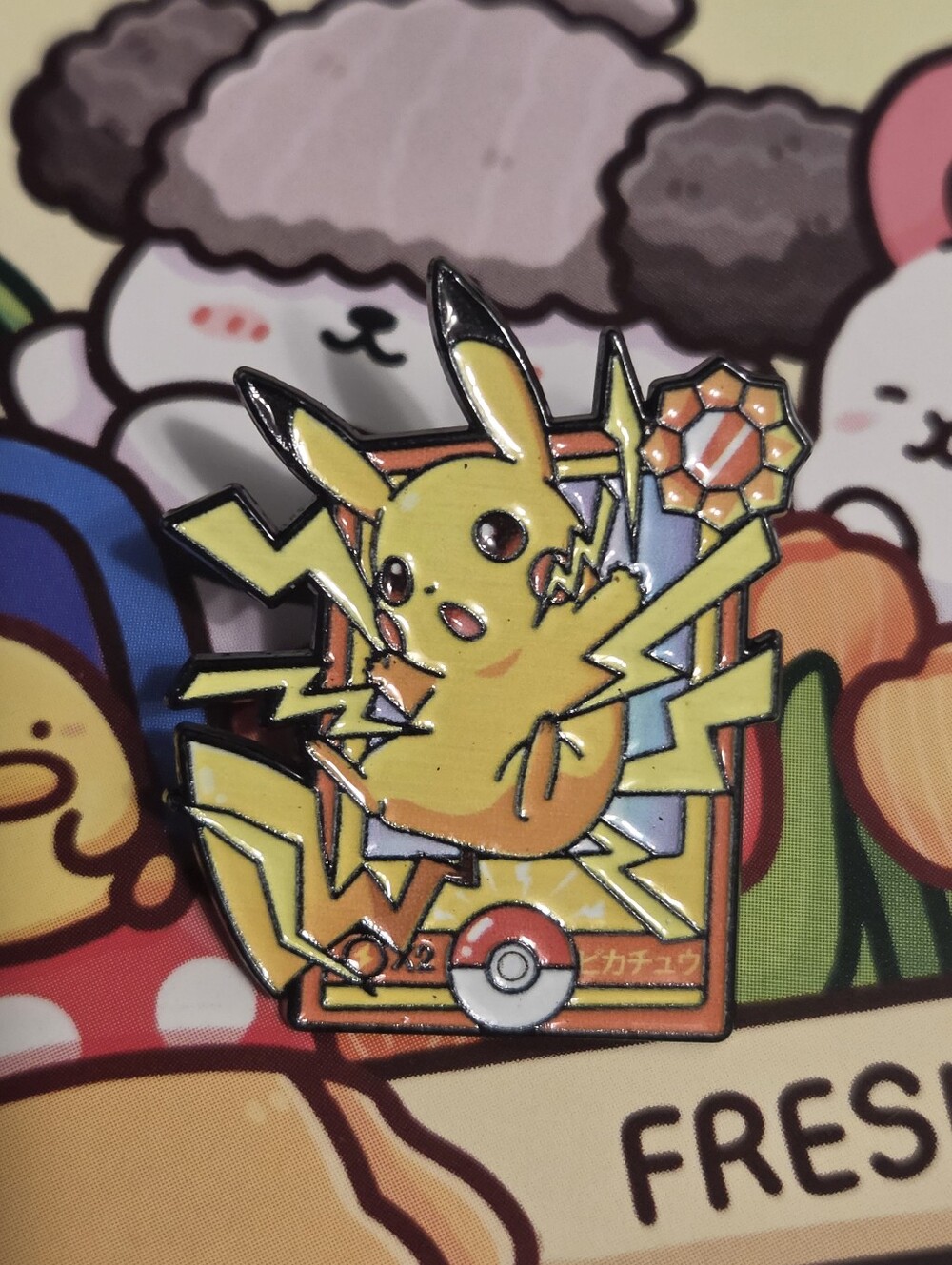 Pokémon Pikachu Enamel Pin - Yellow